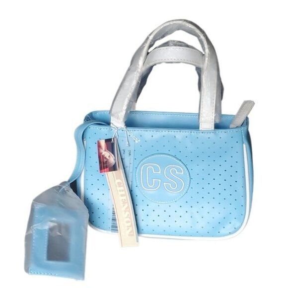 CHENSON Retro Baby blue Handbag Small YK2 Aesthetic - Picture 10 of 15